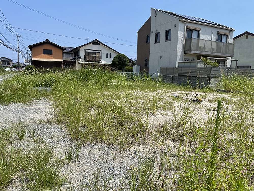 「本日の作業」ハウスメーカー様の分譲地の草刈り作業